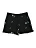 Ann Taylor Floral Black Shorts Size 0 - photo 1