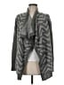 Candie's Chevron-herringbone Gray Cardigan Size M - photo 1