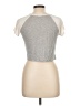 Ambiance Gray Short Sleeve Top Size L - photo 2