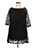 Audrey 3+1 100% Polyester Black Cocktail Dress Size M - photo 1