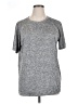 Real Essentials Tweed Gray Active T-Shirt Size XL - photo 1