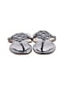 J. McLaughlin Silver Blue Sandals Size 10 - photo 2
