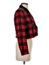 PS ILLUSTRATIONS 100% Acetate Plaid Red Blazer Size 4 - photo 4