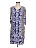Wisp Paisley Blue Casual Dress Size 10 (petite) - photo 1