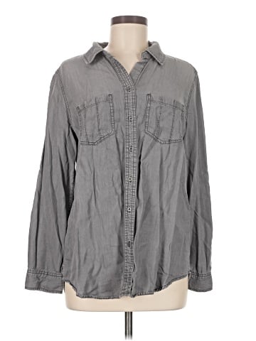 Terre Bleue Long Sleeve Button-Down Shirt (view 1)