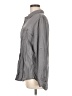 Terre Bleue 100% Lyocell Gray Long Sleeve Button-Down Shirt Size M - photo 5