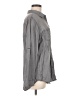 Terre Bleue 100% Lyocell Gray Long Sleeve Button-Down Shirt Size M - photo 4
