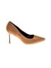 7 For All Mankind Tan Heels Size 7 - photo 1