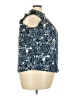 Fred David Blue Sleeveless Blouse Size 3X - photo 4