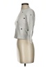 Banana Republic Polka Dots Gray Turtleneck Sweater Size XS - photo 5