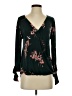 Beacon Black Long Sleeve Blouse Size S - photo 1