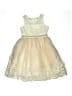 Blueberi Boulevard 100% Polyester Tan Dress Size 8 - photo 1