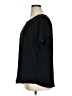 Blue Sol 100% Polyester Black Short Sleeve Top Size XL - photo 5