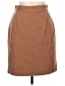 Zara Solid Brown Wool Skirt Size 8 - photo 1
