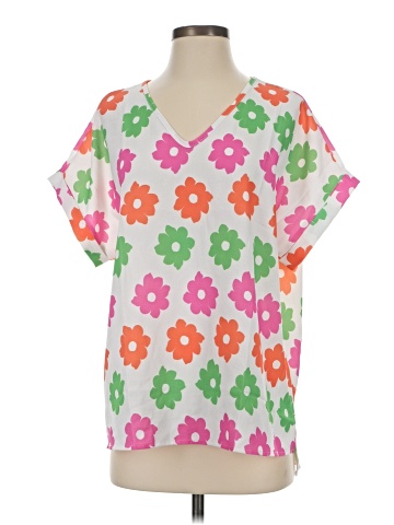 First Love Short Sleeve Blouse (view 1)