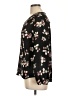 Violet & Claire Black Long Sleeve Blouse Size L - photo 5