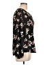 Violet & Claire Black Long Sleeve Blouse Size L - photo 4
