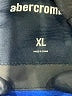 Abercrombie 100% Nylon Solid Black Jacket Size XL (youth) - photo 4