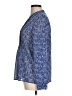 HD in Paris 100% Polyester Blue Long Sleeve Blouse Size 6 - photo 5