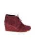 TOMS Burgundy Ankle Boots Size 8 1/2 - photo 1