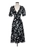 Unbranded Print Black Cocktail Dress Size S - photo 1