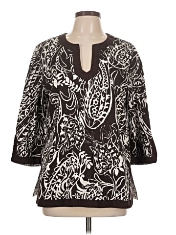 Jones Wear 3/4 Sleeve Blouse (view 1)
