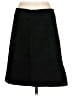Express 100% Leather Solid Black Leather Skirt Size 5 - 6 - photo 2