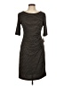 Connected Apparel Brown Casual Dress Size 6 - photo 1