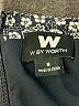 W by Worth Polka Dots Gray Casual Dress Size 8 - photo 7