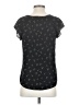Maison Scotch 100% Polyester Black Short Sleeve Top Size Sm (1) - photo 2