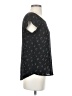 Maison Scotch 100% Polyester Black Short Sleeve Top Size Sm (1) - photo 4