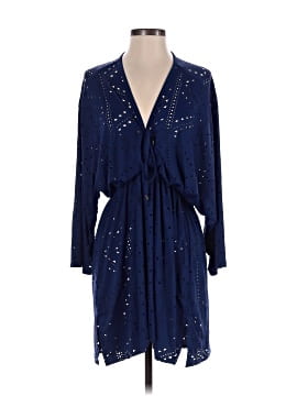dotti navy blue dress Navy Polka Dot Jacquard Angela Midi Dress