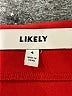 Likely Solid Red Cocktail Dress Size 4 - photo 7