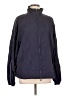 Fabletics 100% Nylon Solid Blue Track Jacket Size L - photo 1
