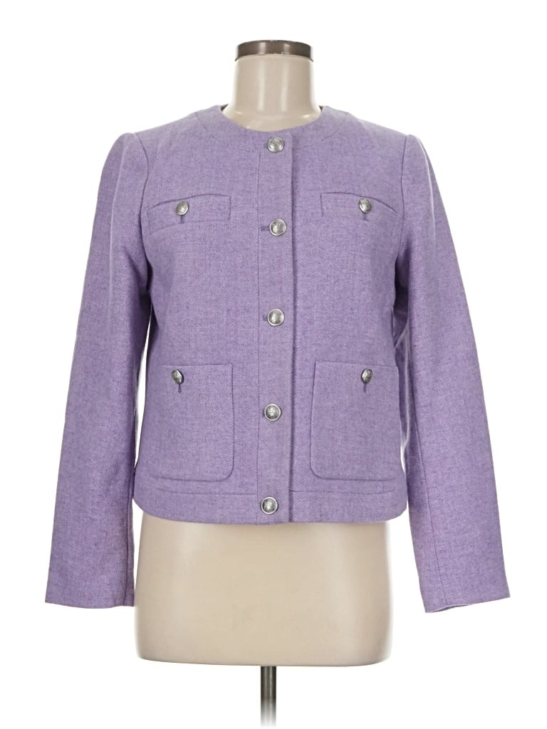 Pre-owned Talbots Jacket In Purple
