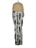 Assorted Brands 100% Cotton Print Silver Ivory Active Pants Size 26 waist - photo 1
