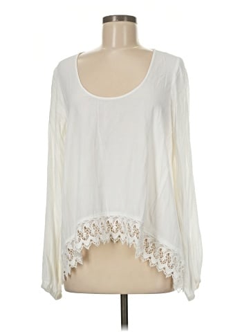 Lovers + Friends Long Sleeve Blouse (view 1)