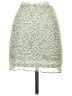 Shein 100% Polyester Print Green Casual Skirt Size 2 - photo 2