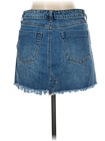 Ashley Mason Denim Skirt (view 2)