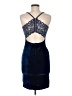 Windsor Solid Blue Cocktail Dress Size M - photo 2