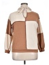 Bibi Color Block Tan Sweatshirt Size XL (estimated) - photo 1