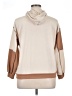 Bibi Color Block Tan Sweatshirt Size XL (estimated) - photo 2