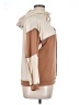 Bibi Color Block Tan Sweatshirt Size XL (estimated) - photo 4