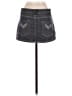 Chor Solid Gray Denim Skirt Size S - photo 2