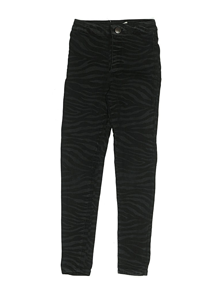 Pre-owned Zara Kids' Jeggings In Black