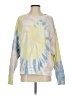 LACAUSA Tie-dye Yellow Sweatshirt Size XS - photo 1