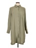 DKNY 100% Polyester Green Casual Dress Size 12 - photo 1