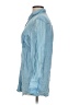 Rubbish 100% Rayon Blue Long Sleeve Button-Down Shirt Size S - photo 5