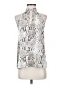 Tyche 100% Polyester Silver Tank Top Size S - photo 1