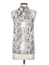 Tyche 100% Polyester Silver Tank Top Size S - photo 2